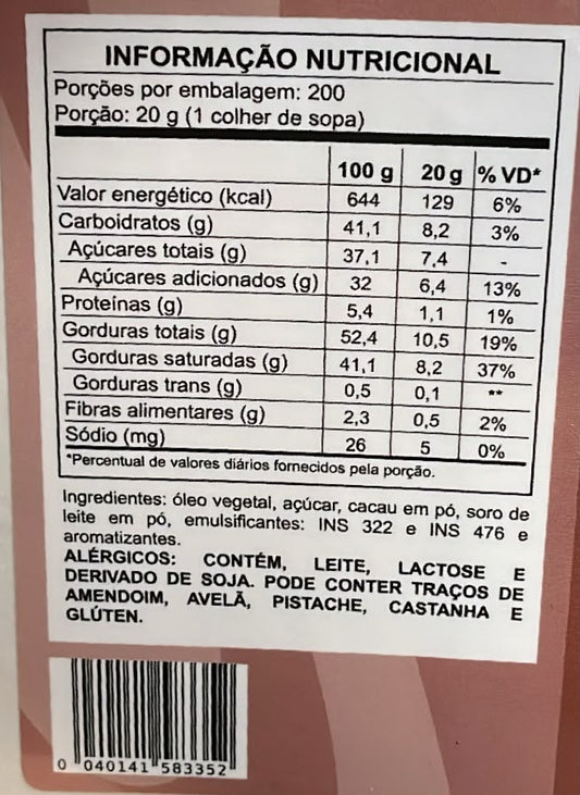 Skimo Chocolate ao Leite - 4kg