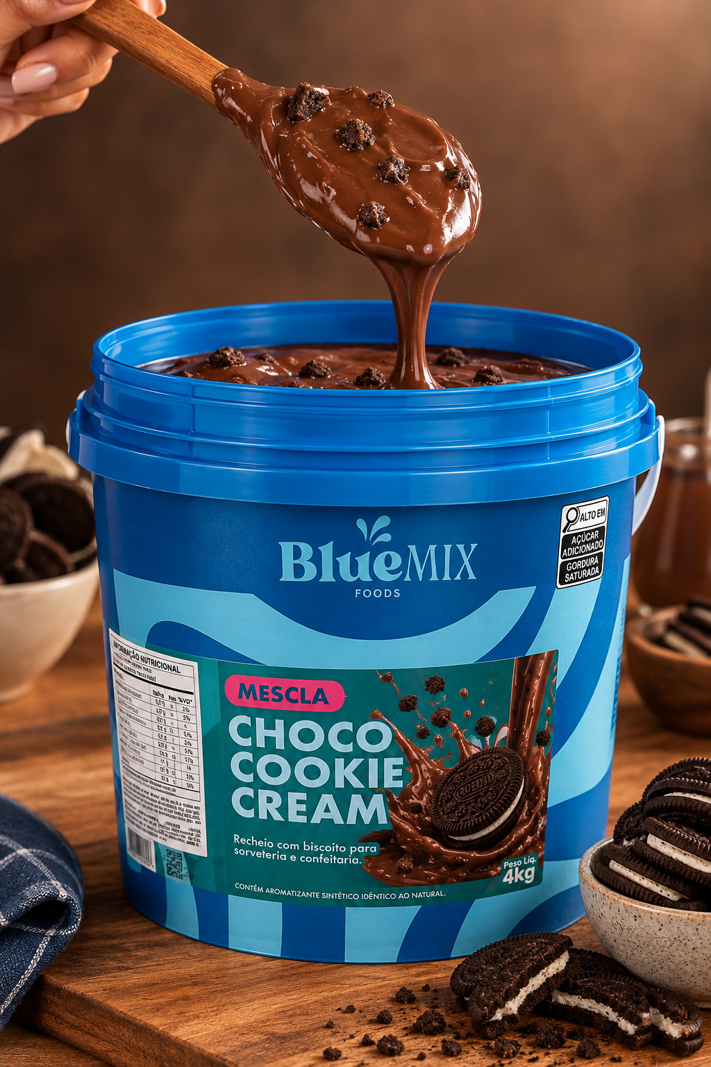 Mescla Choco Cookie Cream 4kg