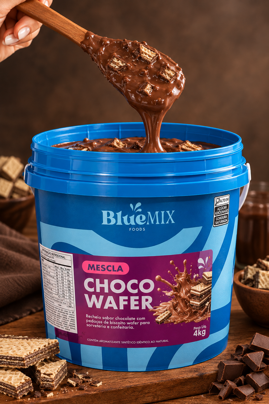 Mescla Choco Wafer 4kg