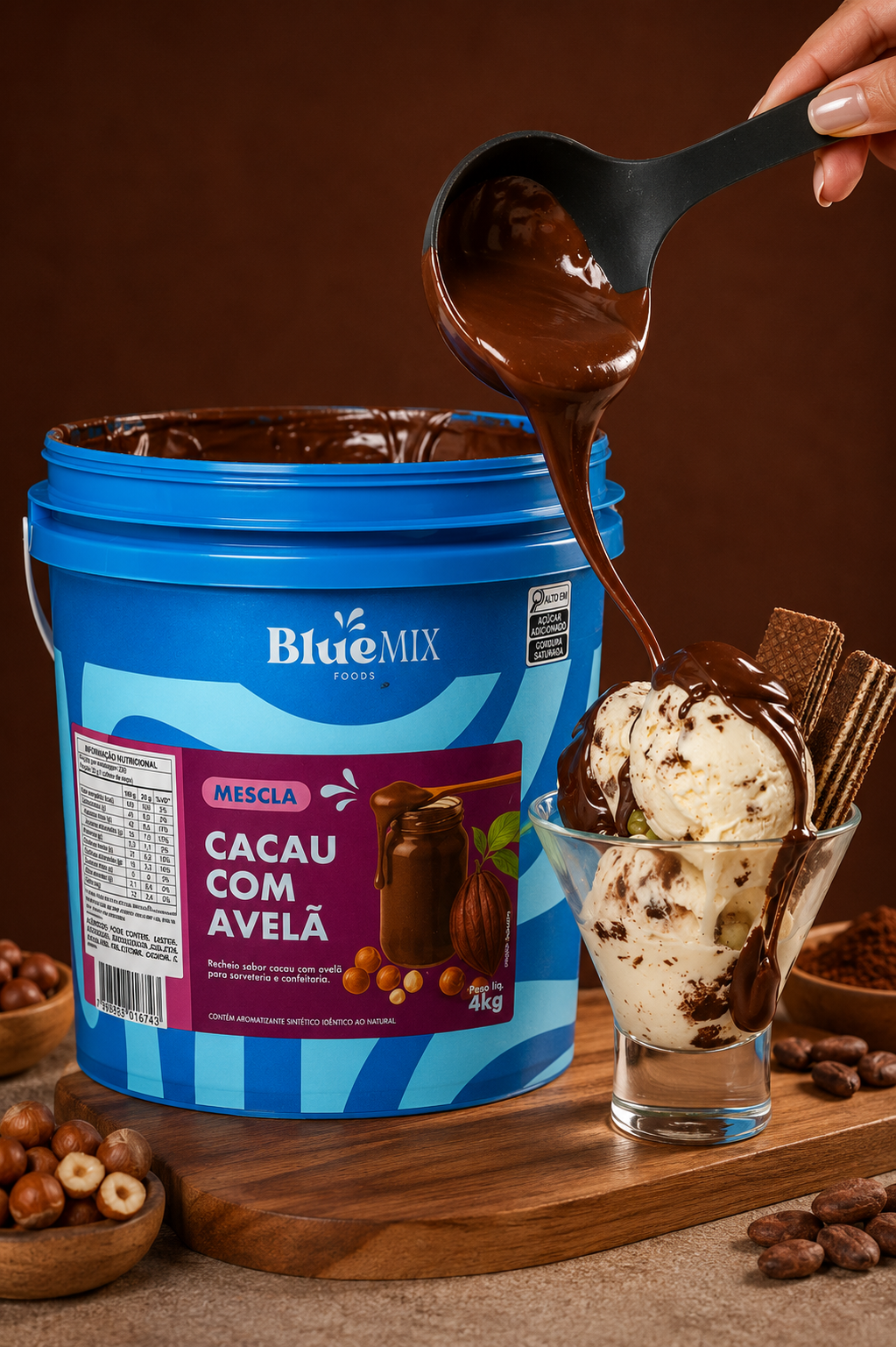 Mescla Cacau Com Avelã - 4kg