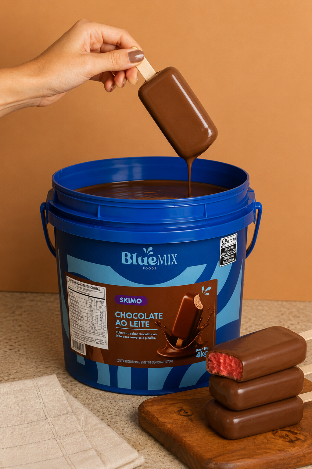 Skimo Chocolate ao Leite - 4kg
