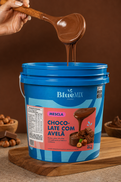 Mescla Chocolate Com Avelã - 4kg
