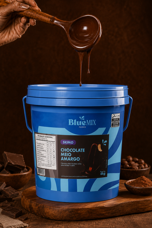 Skimo Chocolate Meio Amargo - 4kg