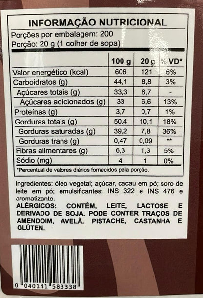 Skimo Chocolate Meio Amargo - 4kg