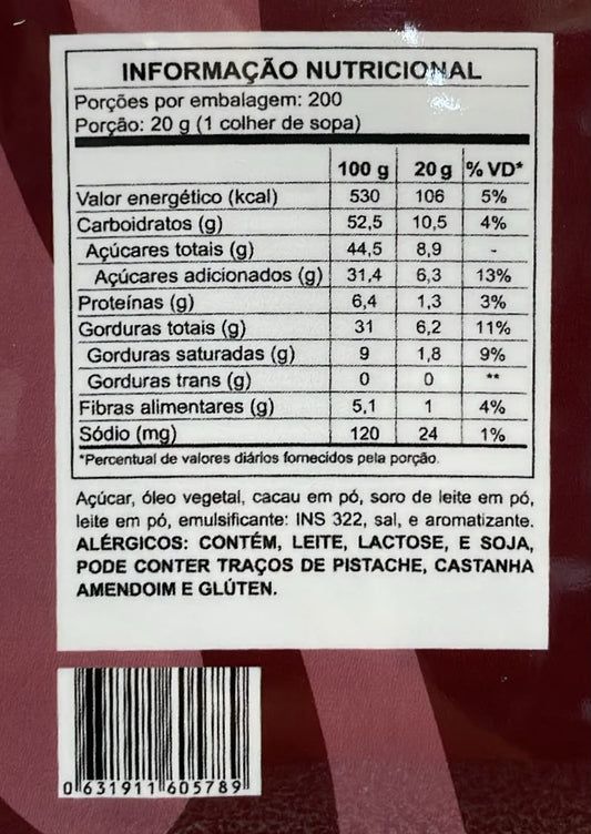 Mescla Trufa Meio Amarga 4kg