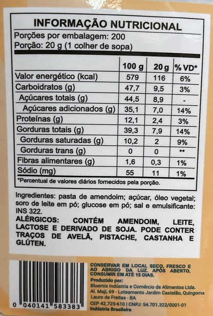 Mescla Paçoca Cremosa - 4kg