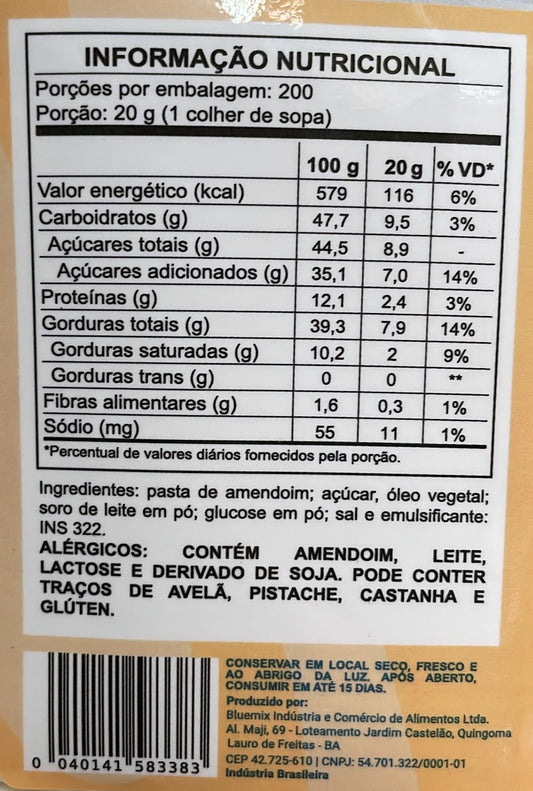 Mescla Paçoca Cremosa - 4kg