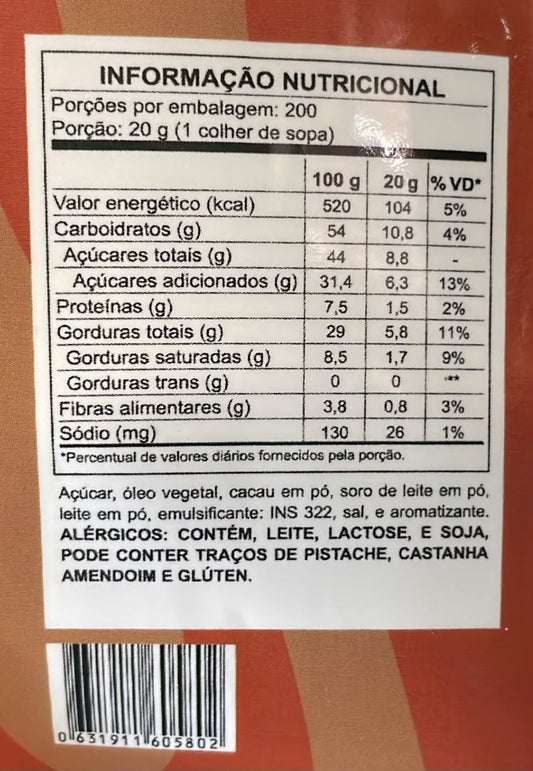 Mescla Trufa Ao Leite 4kg