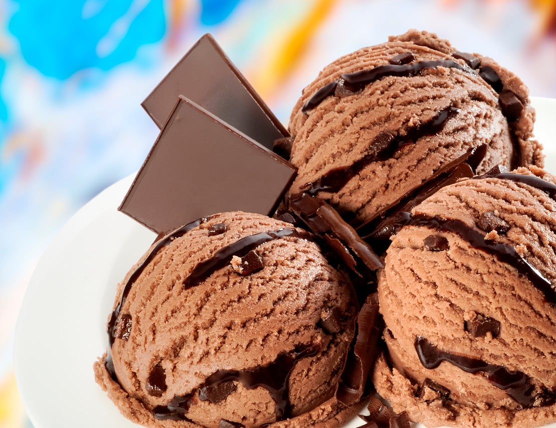 Chocolate ice cream